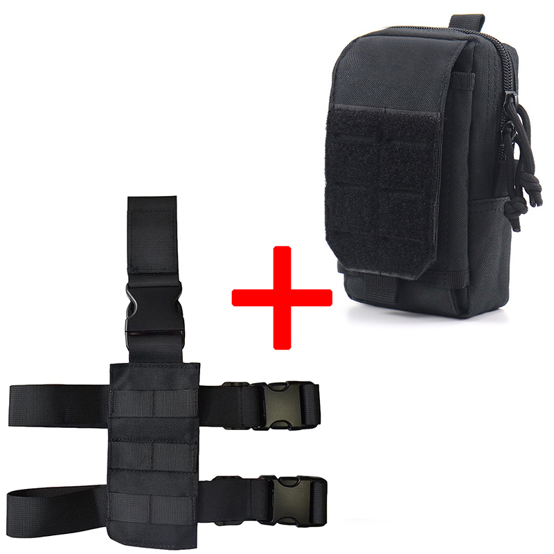 Edc Deep Carry - Tactical Drop Leg Platform Thigh MOLLE