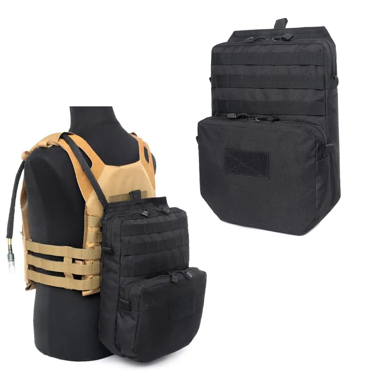 Edc Deep Carry - Outdoor Molle Bag Camping Hydration Backpack