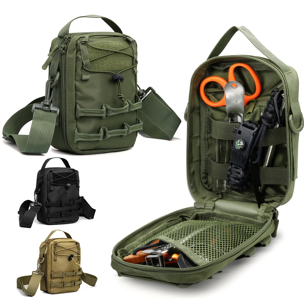 Edc Carry Pouch - Tactical Molle Pouch with Shoulder Strap,