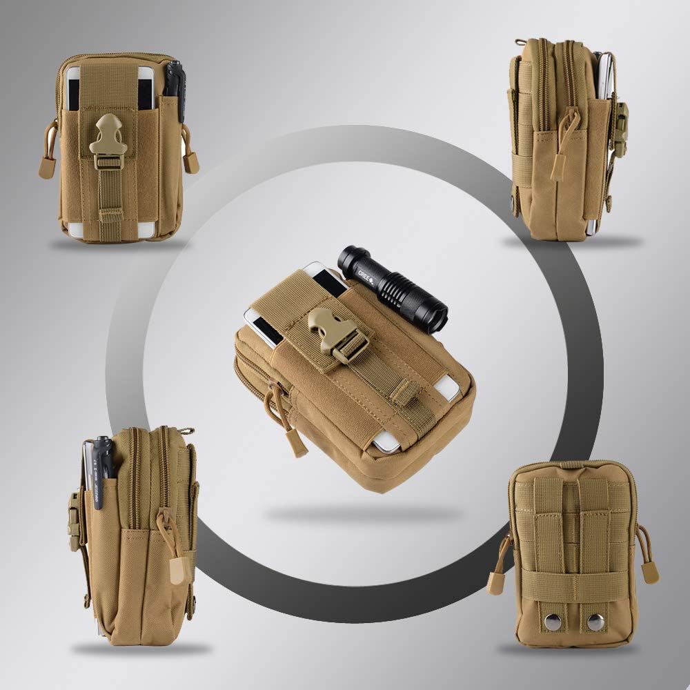 Tactical Molle Belt Pouch Mili - огляд і ціна Edc Deep Carry