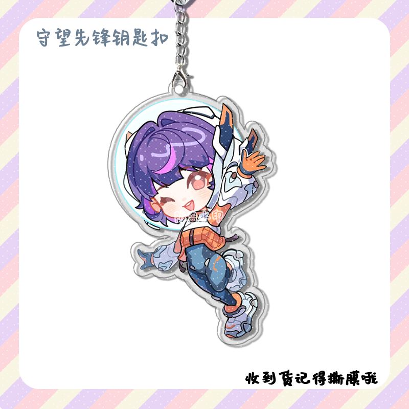 4pcs Anime Game Overwatch  Col - огляд і ціна Carabiner Keychain