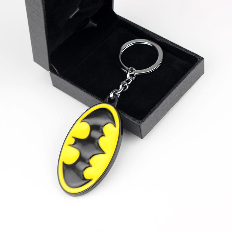 Creative Black And Yellow Oval - огляд і ціна Carabiner Keychain