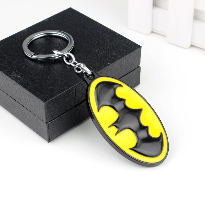 Creative Black And Yellow Oval - огляд і ціна Carabiner Keychain