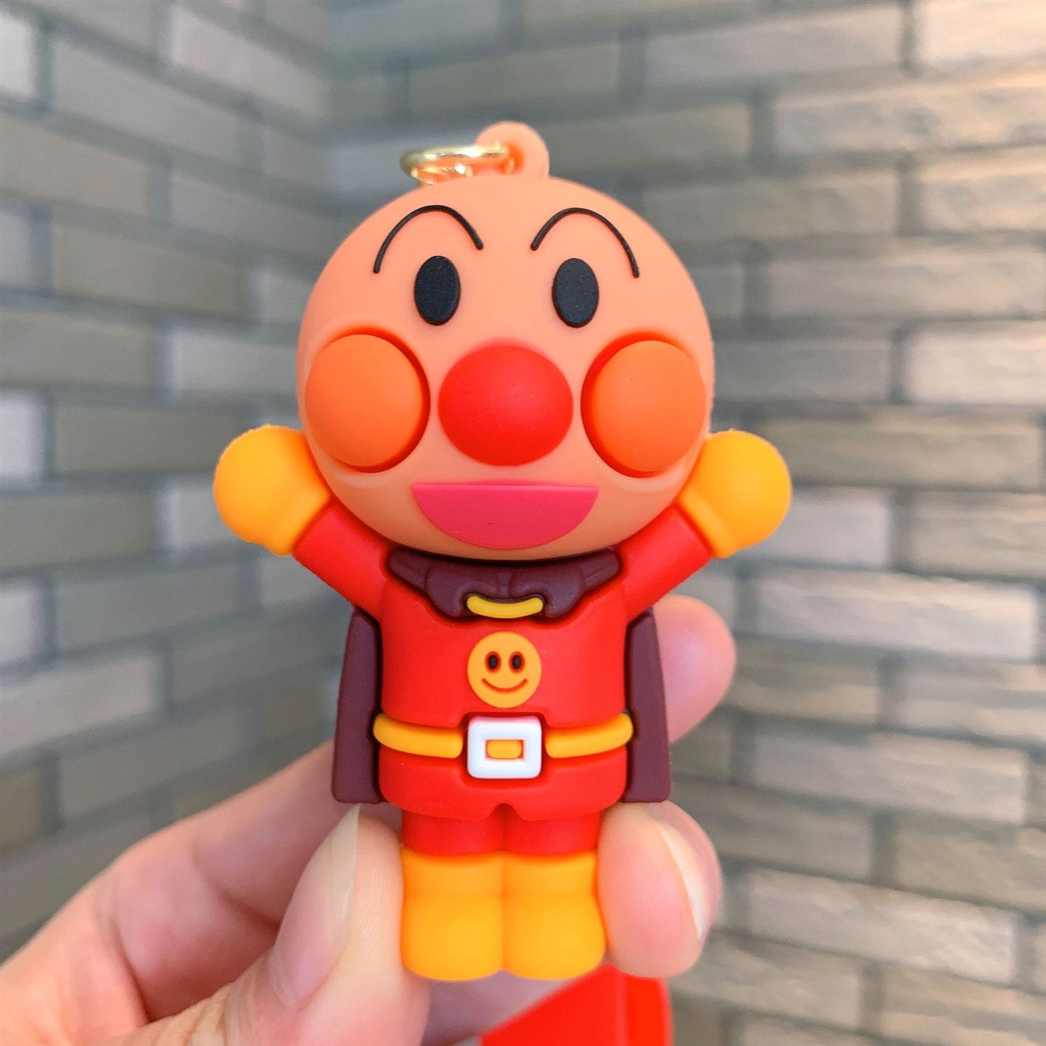 New Cartoon Anpanman Keychain  - огляд і ціна Carabiner Keychain