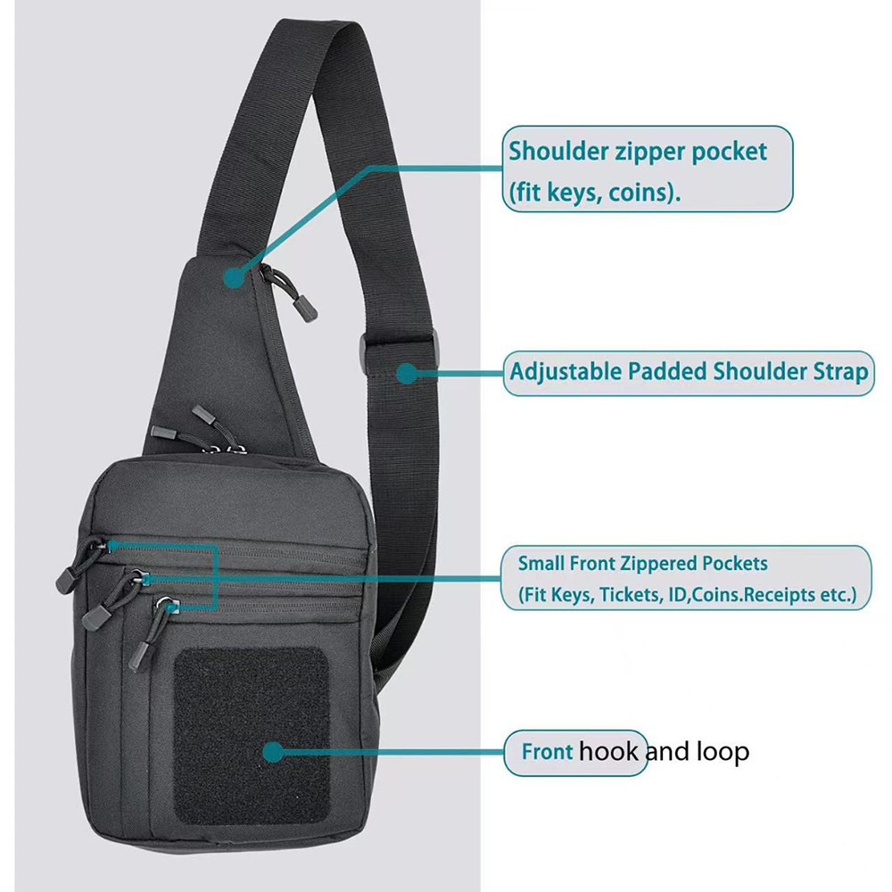 Bag for Men & Women - EDC Shou - огляд і ціна Edc Concealed Carry