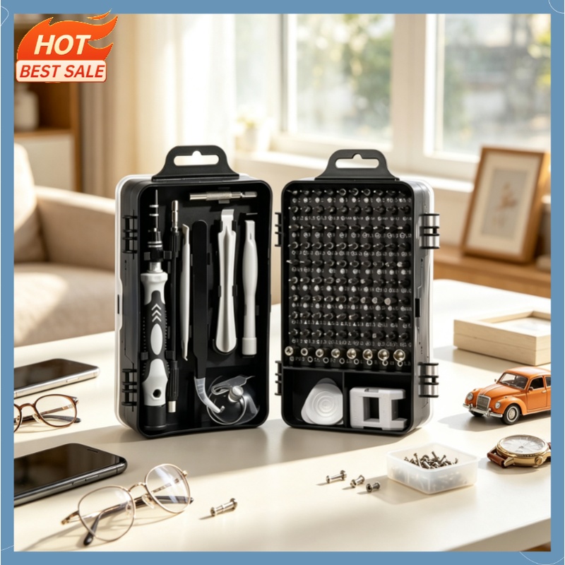 115 in 1 Professional Precisio - огляд і ціна Micro Screwdriver Kit