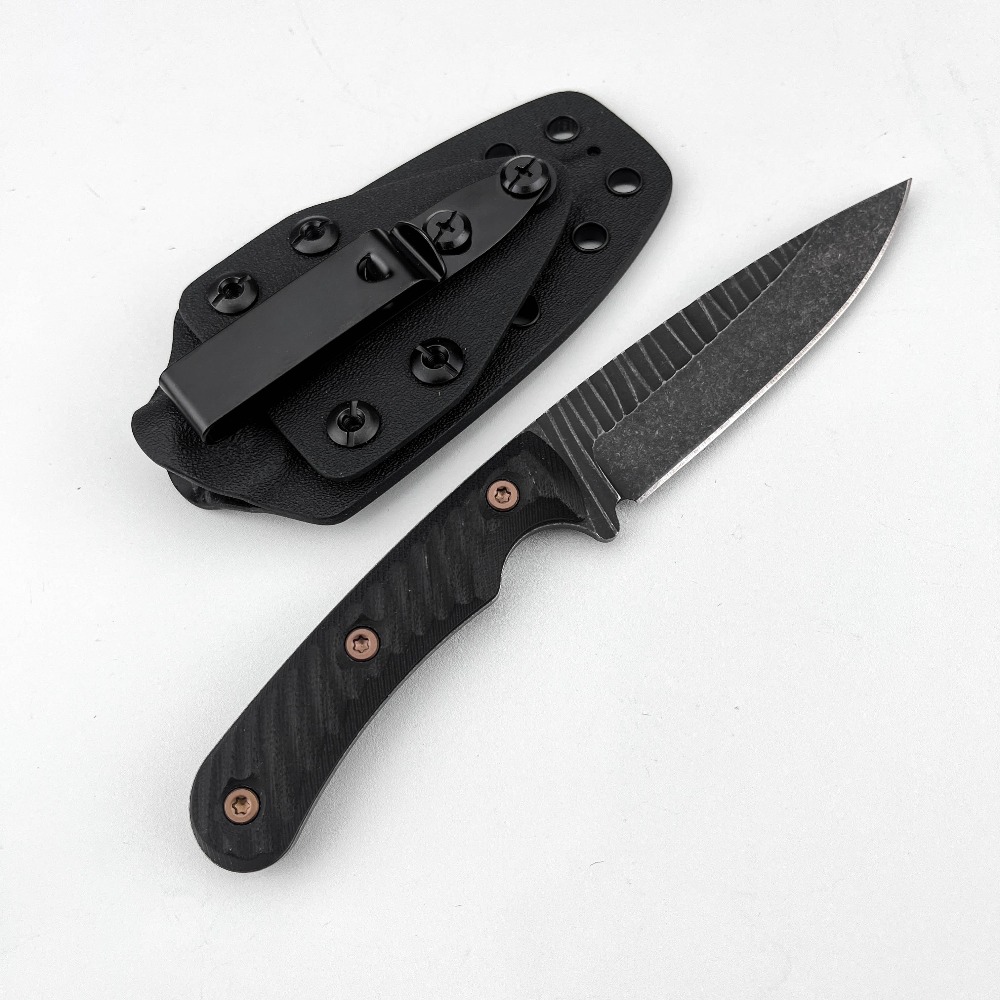 Full Tang Bushcraft Knife D2 B - огляд і ціна Edc Carry Fixed Blade Knife