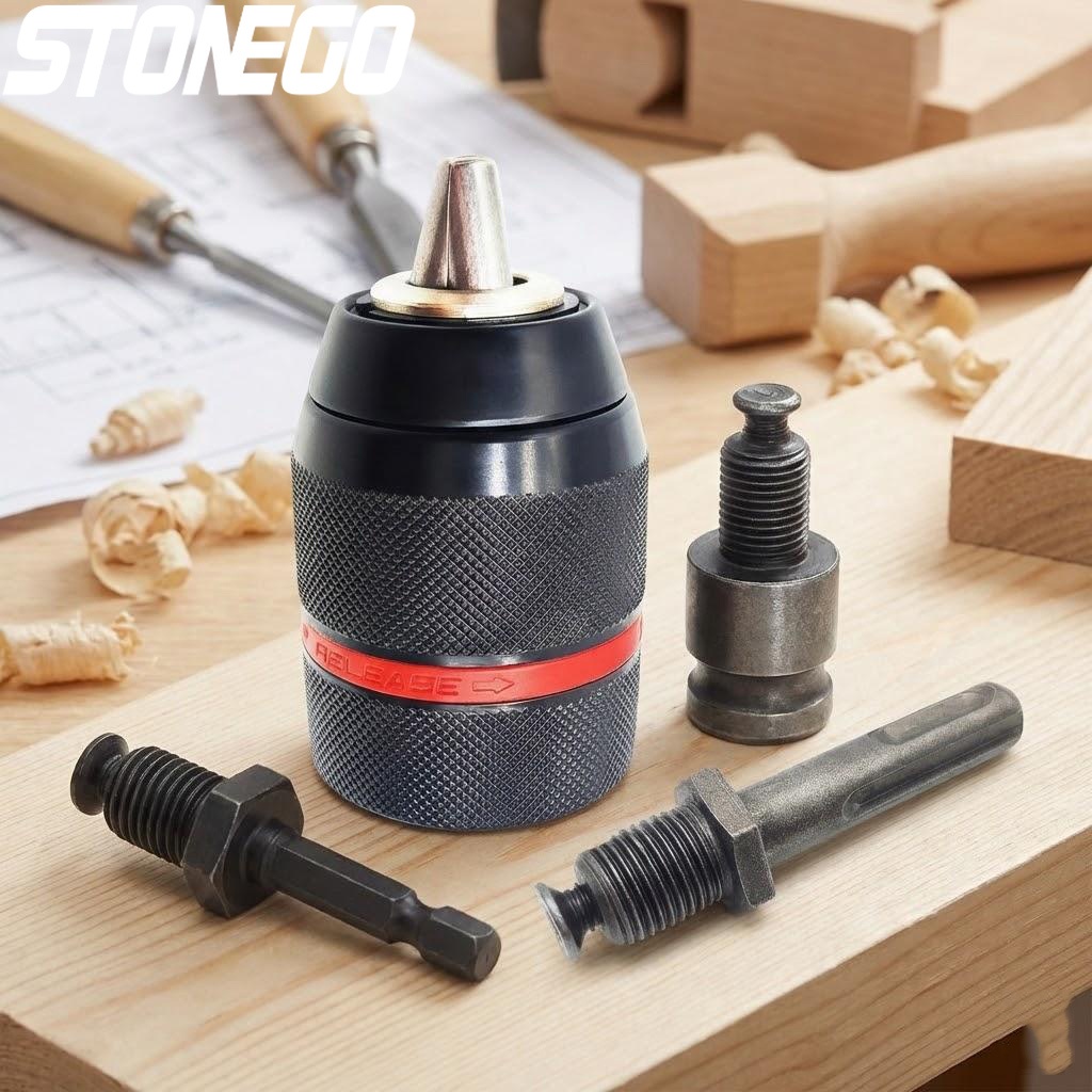4Pcs 2-13mm Keyless Metal Dril - огляд і ціна Micro Screwdriver Kit