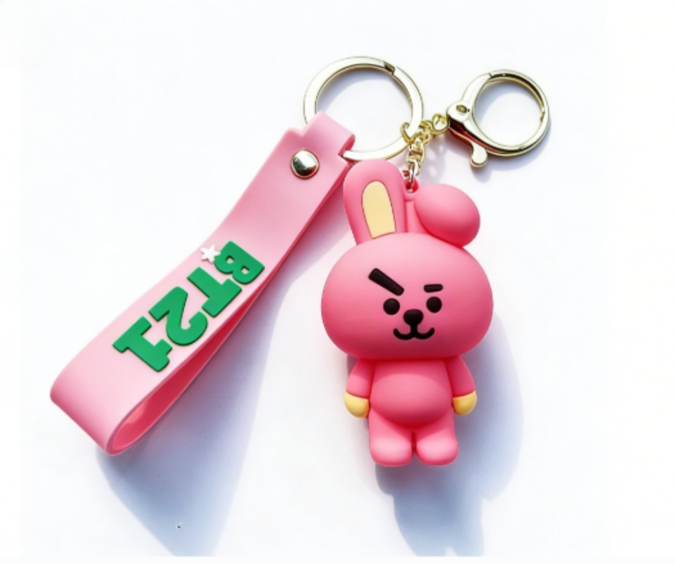 New BT21 Koya RJ Shooky Cooky  - огляд і ціна Carabiner Keychain