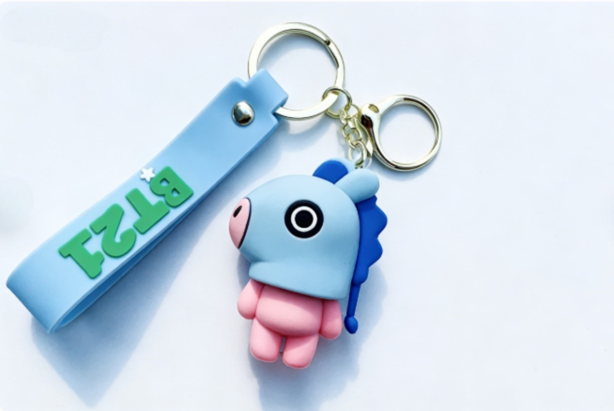 New BT21 Koya RJ Shooky Cooky  - огляд і ціна Carabiner Keychain