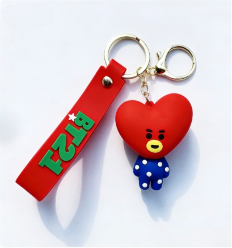 New BT21 Koya RJ Shooky Cooky  - огляд і ціна Carabiner Keychain