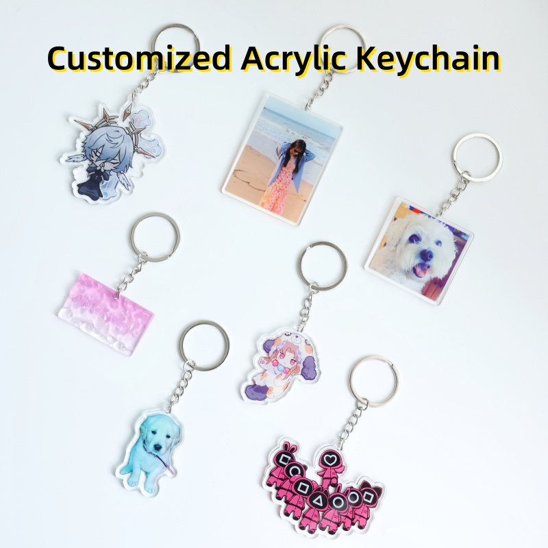 2D FLAT 6cm/2.36inch 1 Piece C - огляд і ціна Carabiner Keychain