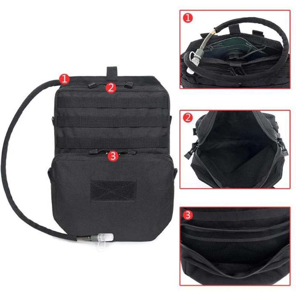 Outdoor Molle Bag Camping Hydr - огляд і ціна Edc Deep Carry