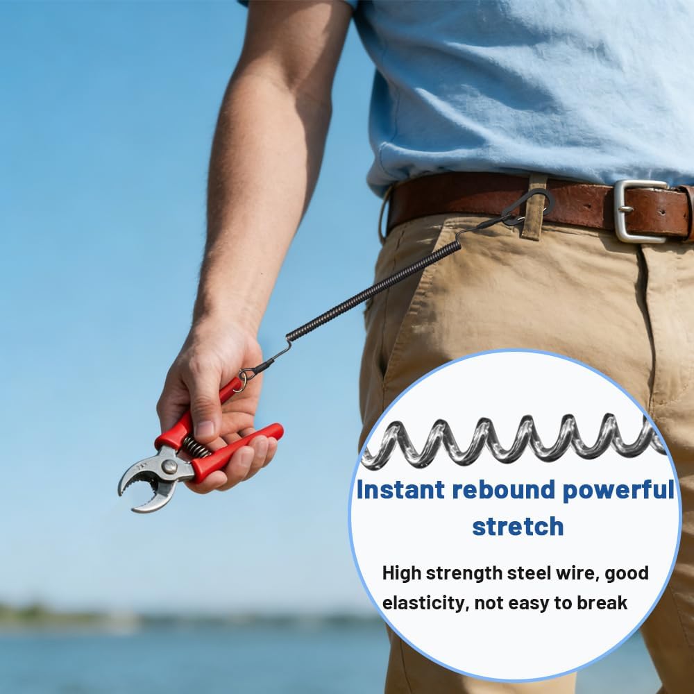Anti-Lost Flexible Phone Ropes - огляд і ціна Carabiner Keychain
