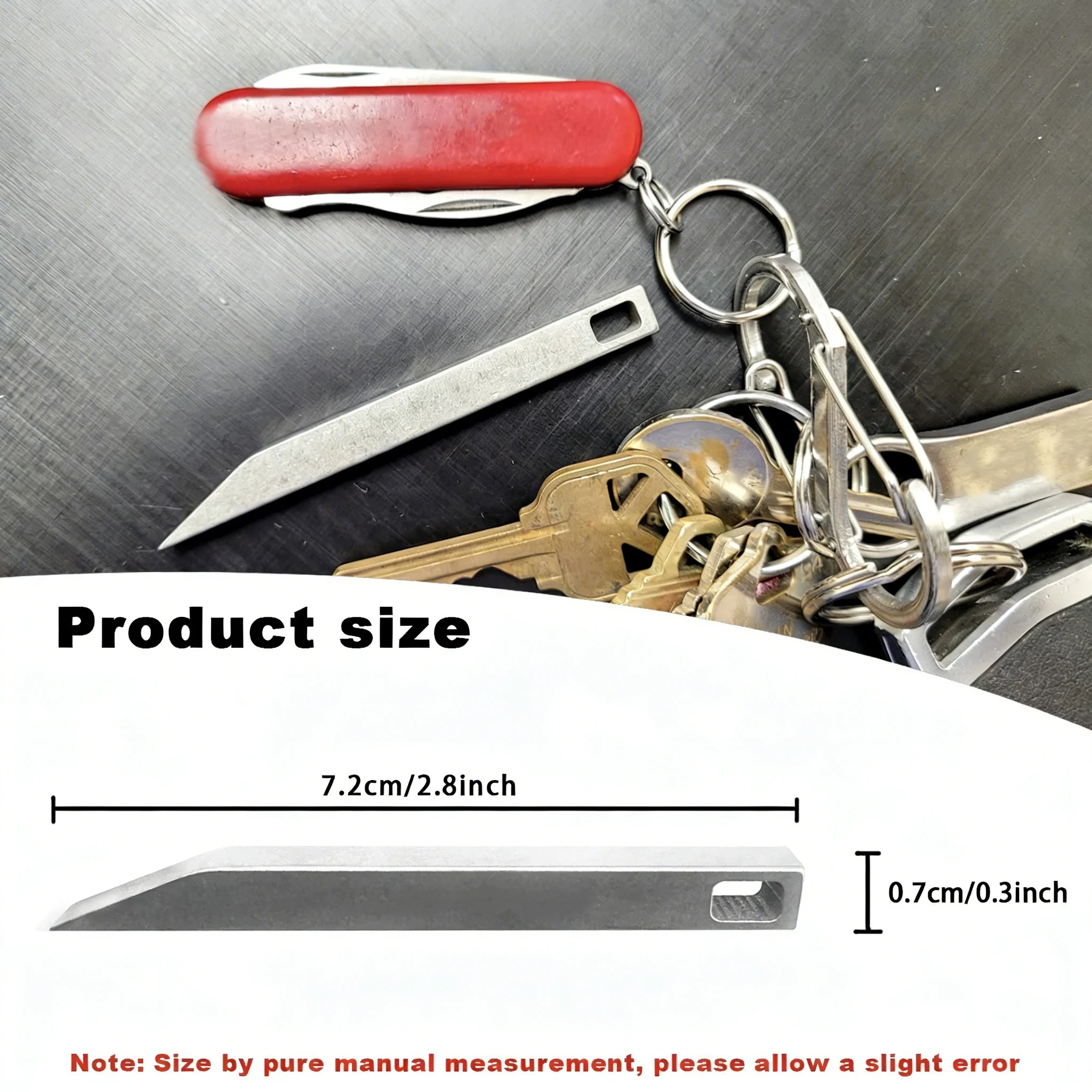 Heavy Duty Keychain Prybar EDC - огляд і ціна Edc Everyday Carry