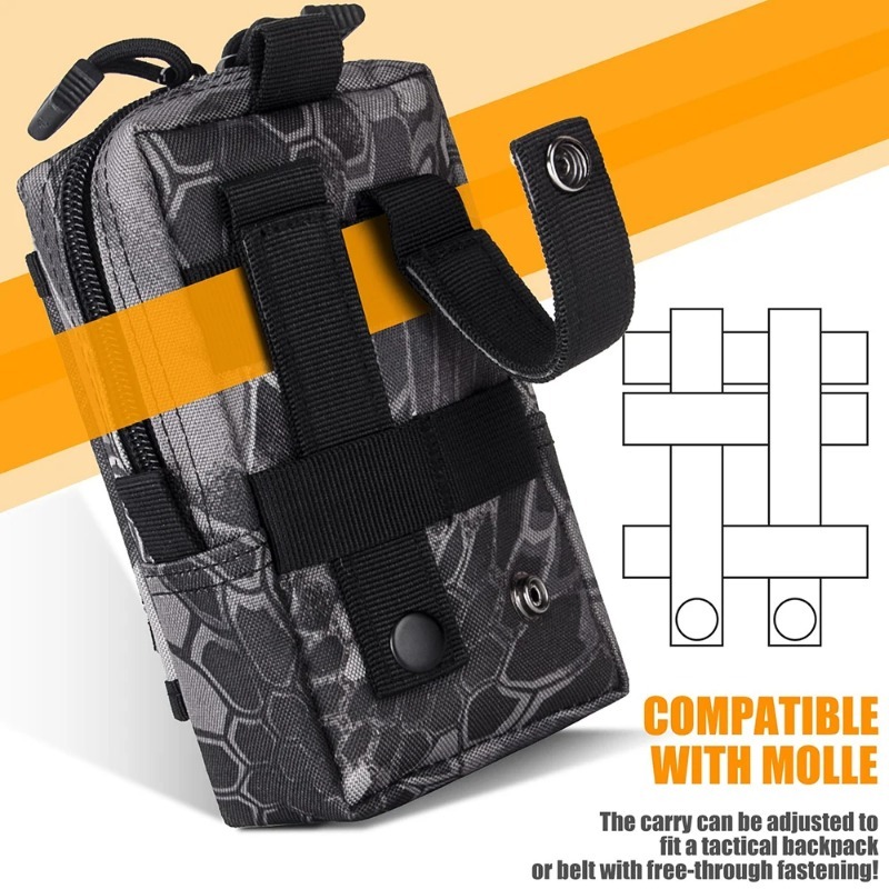 Tactical MOLLE EDC Utility Wai - огляд і ціна Edc Carry Holster