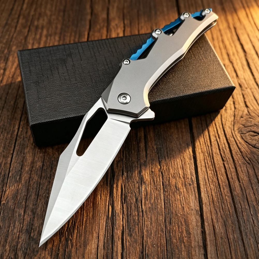 Compact EDC Folding Knife D2 S - огляд і ціна Edc Concealed Carry Knife