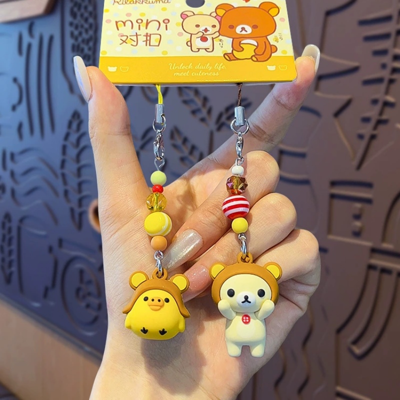 Cute Rilakkuma Korilakkuma Key - огляд і ціна Carabiner Keychain