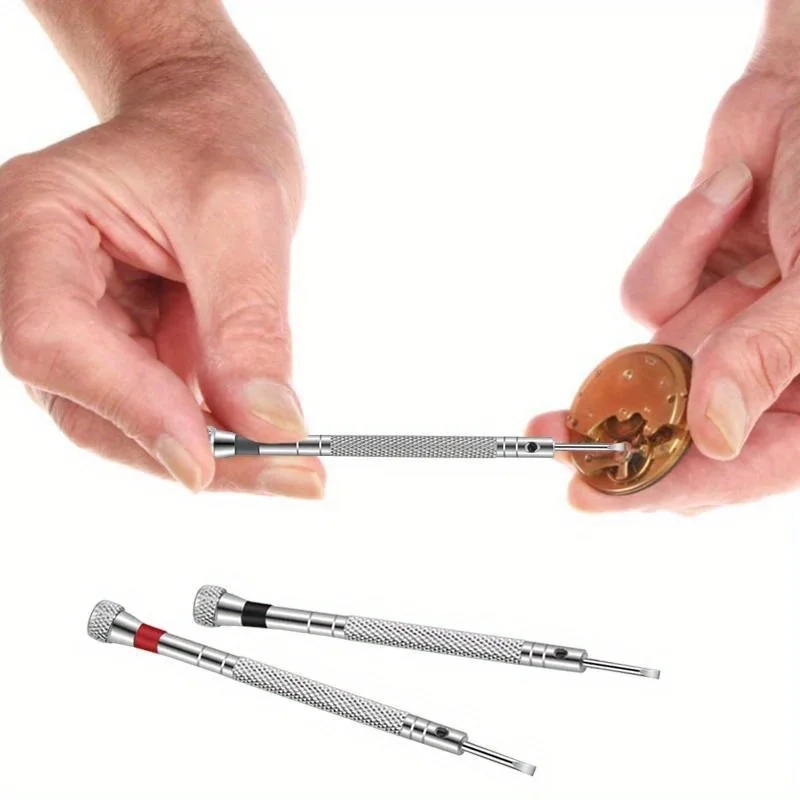 5pcs/set 0.8-1.6mm Steel Screw - огляд і ціна Micro Screwdriver Kit