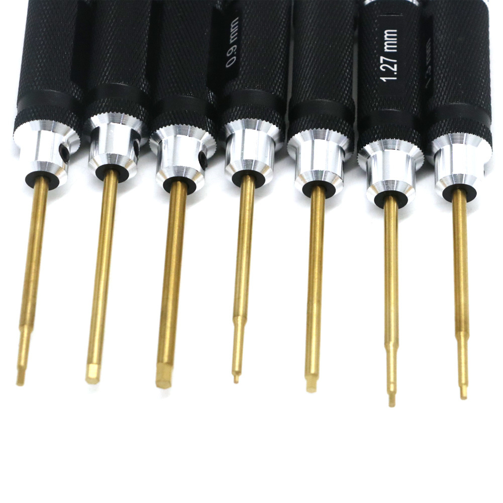 7pcs Titanium Plating Mini Pre - огляд і ціна Micro Screwdriver Kit